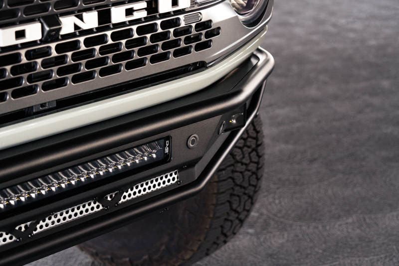 DV8 Offroad Front Bumper for Bronco Competition Series Low Profile Steel Skid... - Image 5