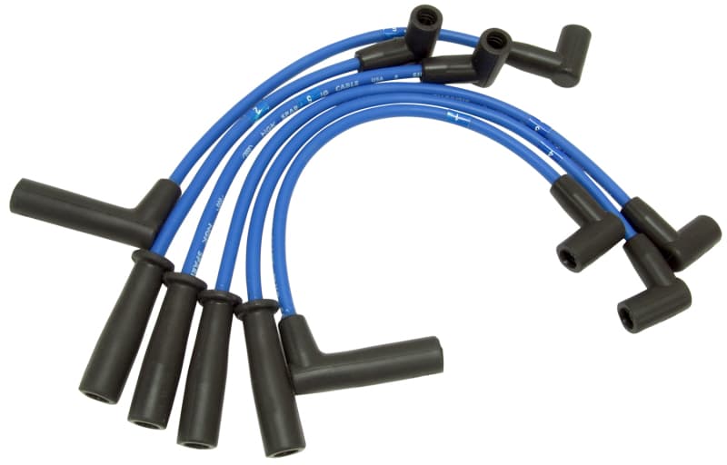 NGK Spark Plug Wire Set Ultra-Low Resistance High-Temp Silicone Jacket