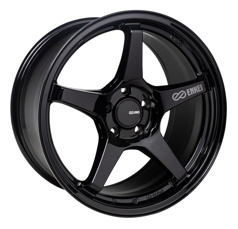 Enkei TS-5 18x9.5 5x120 45mm Offset 73mm Bore Black Wheels