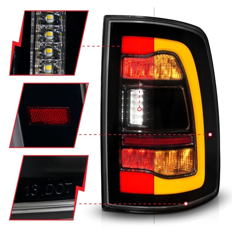 ANZO LED Taillights for Chevy C6 100% Street Legal - Image 4