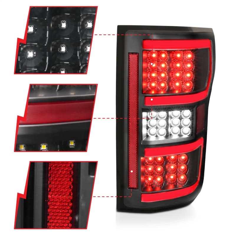 ANZO LED Taillight Assembly for Chevy C6 Plug and Play Pair - Image 4