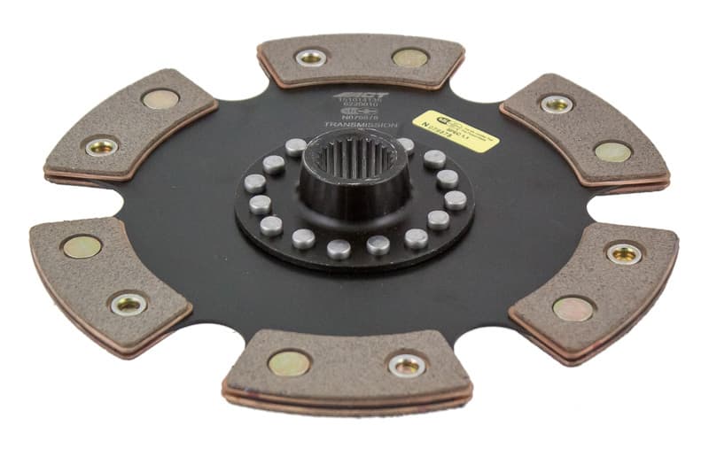 ACT Race Clutch Disc 6-Pad Rigid Ceramic Friction for Larger Clutch Sizes - Image 2