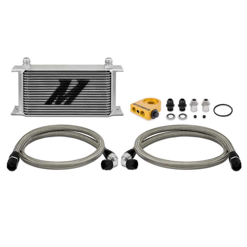 Mishimoto Oil Cooler Kit Universal 19-Row with Thermostatic Sandwich Plate