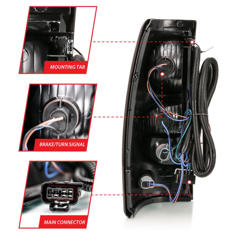 ANZO LED Taillights for Chevy C6 100% Street Legal - Image 5