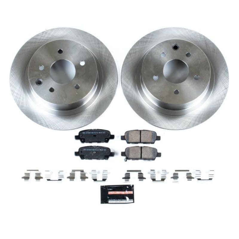 PowerStop Z17 Stock Replacement Brake Kit with Ceramic Pads and Rotors