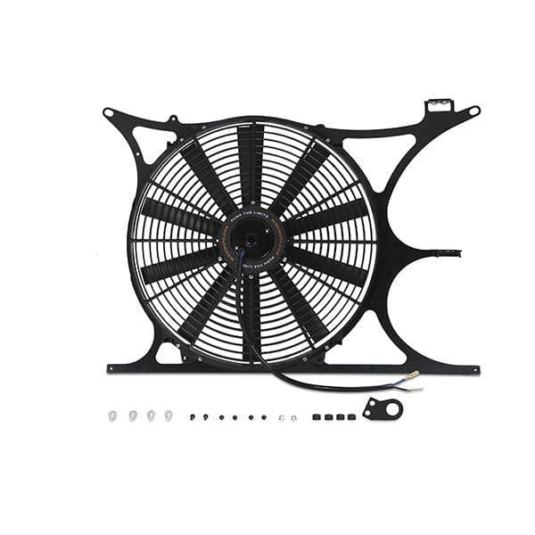 Mishimoto Fan Shroud Kit for BMW E36 16" High-Flow Electric Fan 1850 CFM