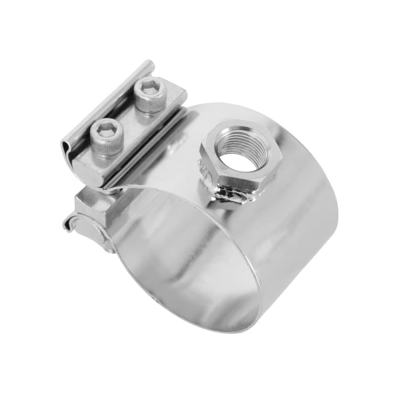 AEM No-Weld O2 Sensor Mount for 1.75"-3.0" Exhaust Pipes Integrated Bung - Image 2