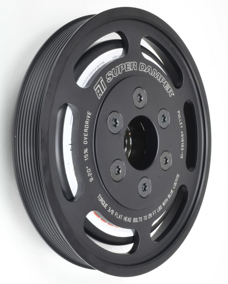 ATI Damper for 2014+ Corvette LT1/LT4 7.48in Alum LW 6 Grv Dry Sump 6 Bolt