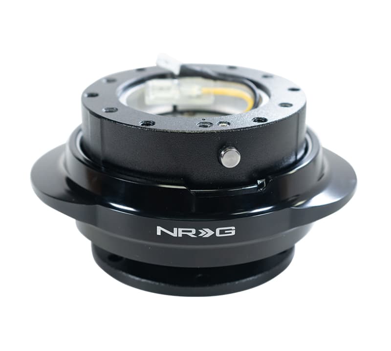 NRG Quick Release Gen 2.2 Black Body Shiny Black Oval Ring - Image 2