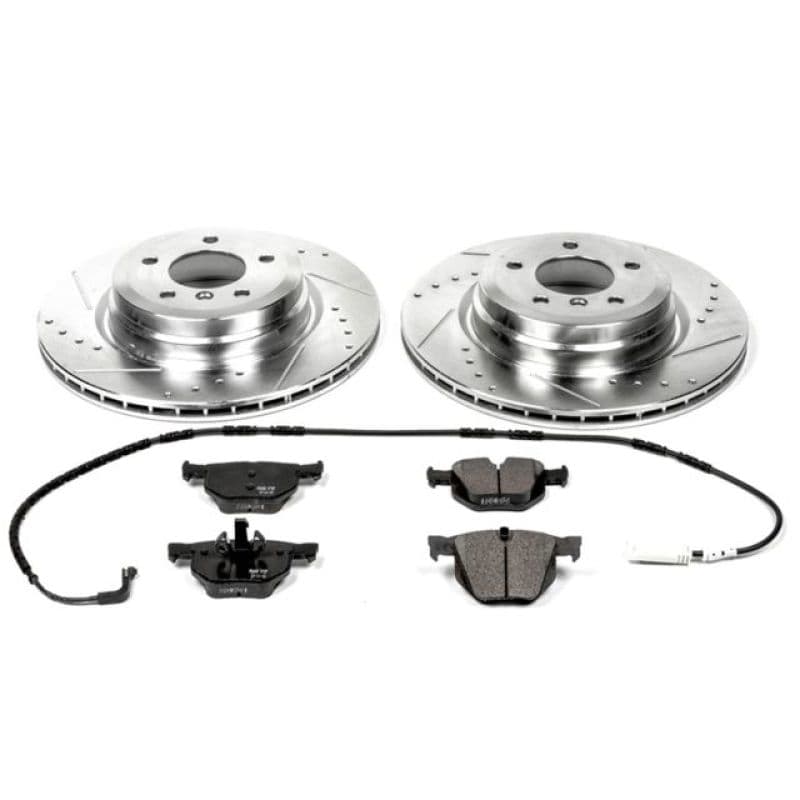 PowerStop Z23 Evolution Sport Brake Kit for Daily Driver with Carbon-Fiber Ce...