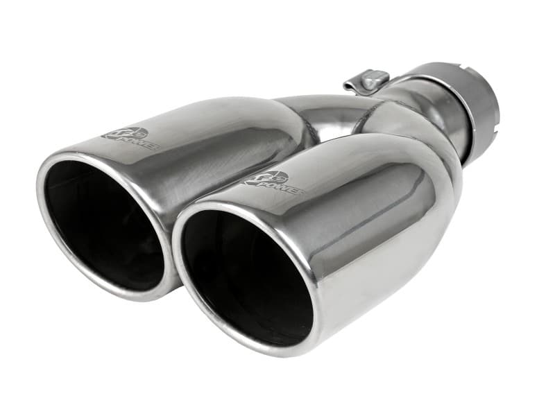 aFe Exhaust Axle Back for Chevy C6 2.5" 409 Stainless Steel Quad 3.5" Tips - Image 3