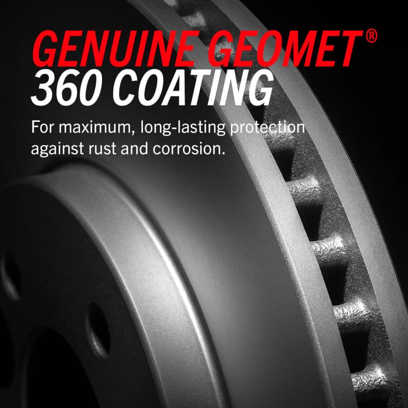 PowerStop Evolution Coated Rotor for Chevy C6 Genuine GEOMET 360 Rust Protection - Image 3