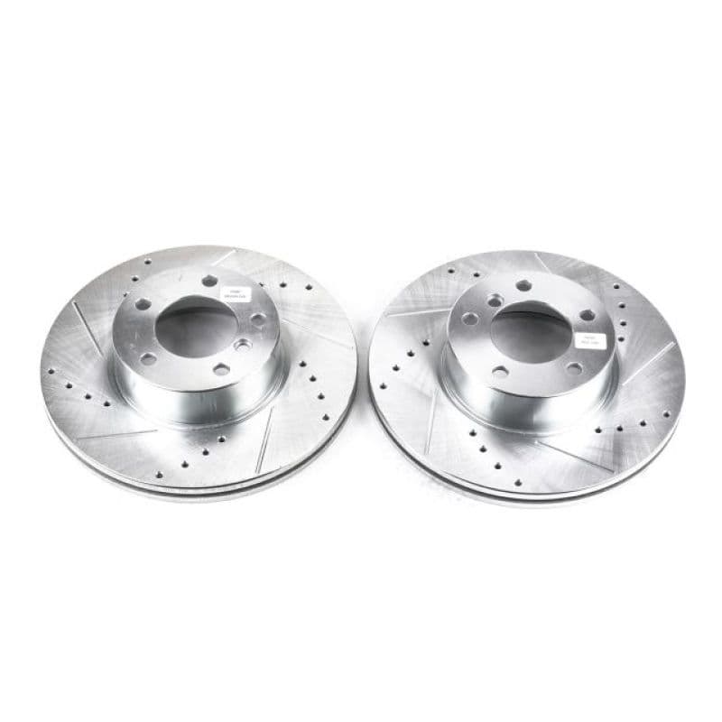 PowerStop Evolution Drilled/Slotted Rotor for Improved Cooling and Performance