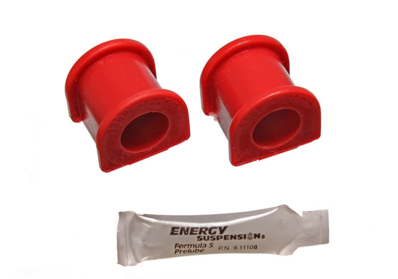 Energy Suspension Sway Bar Bushings Hyper-Flex Polyurethane Red - Image 3