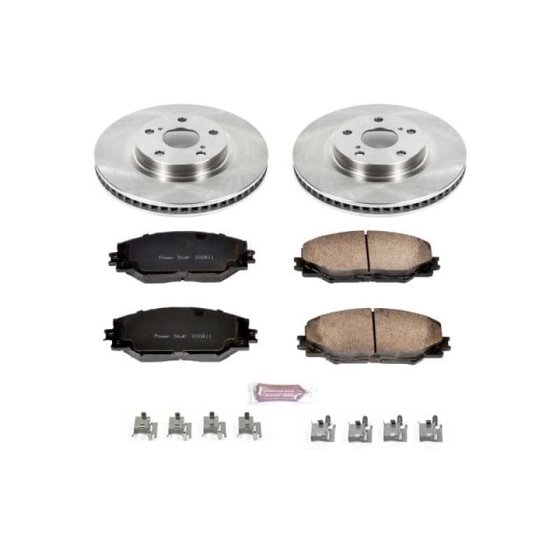 PowerStop Autospecialty Brake Kit with Z17 Ceramic Pads and Rotors
