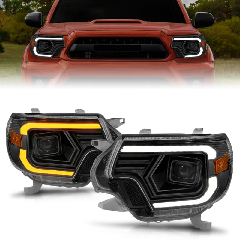 ANZO LED Projector Headlights for Chevy C6 111556 - Image 2
