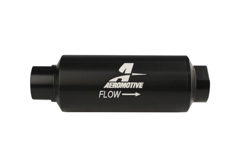 Aeromotive Fuel Filter High-Flow 100-Micron Stainless Steel ORB-12 Ports - Image 2