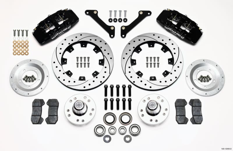 Wilwood Dynapro 6-Piston Brake Kit for American Muscle Cars with 12.19" Rotors