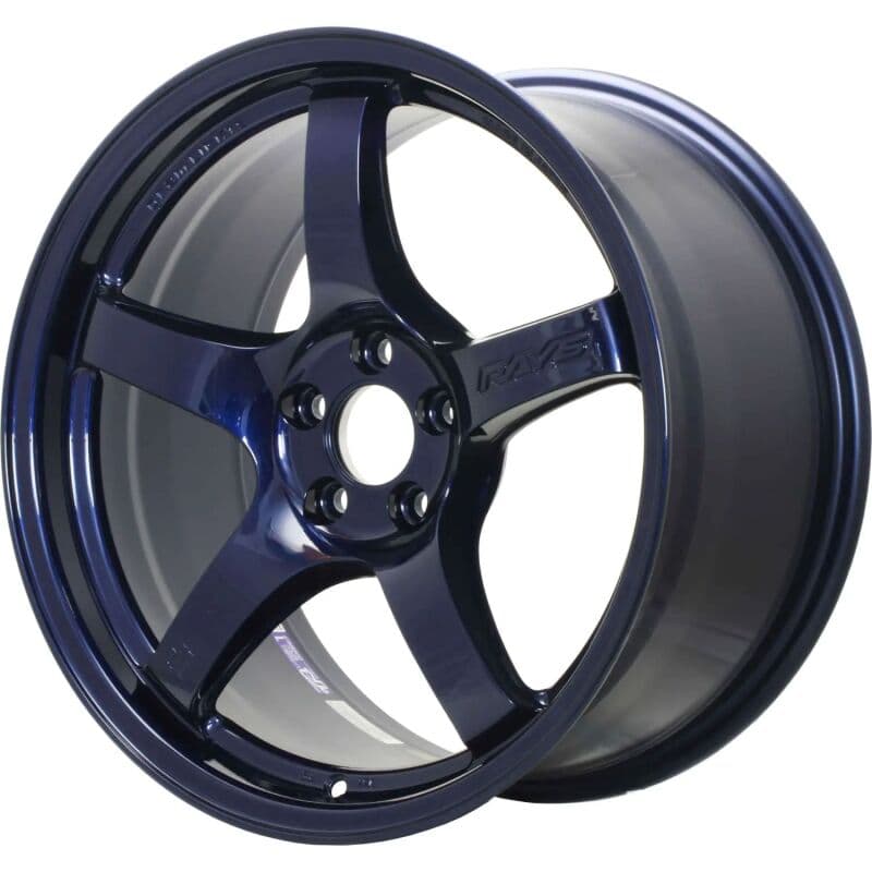 Gram Lights 57CR Wheel 18x10.5 +22 5x114.3 Eternal Blue Pearl