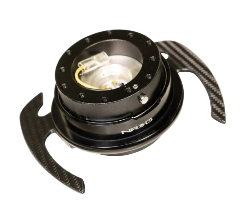 NRG Quick Release Kit Gen 4.0 Black Body Black Ring CF Handles