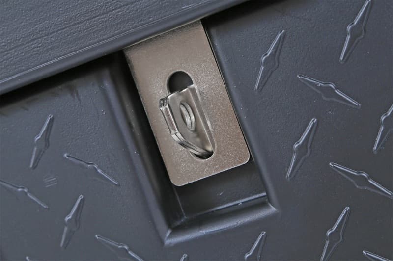 Dee Zee Triangle Toolbox for Trailer Tongues Lightweight Plastic with Steel Hasp - Image 4