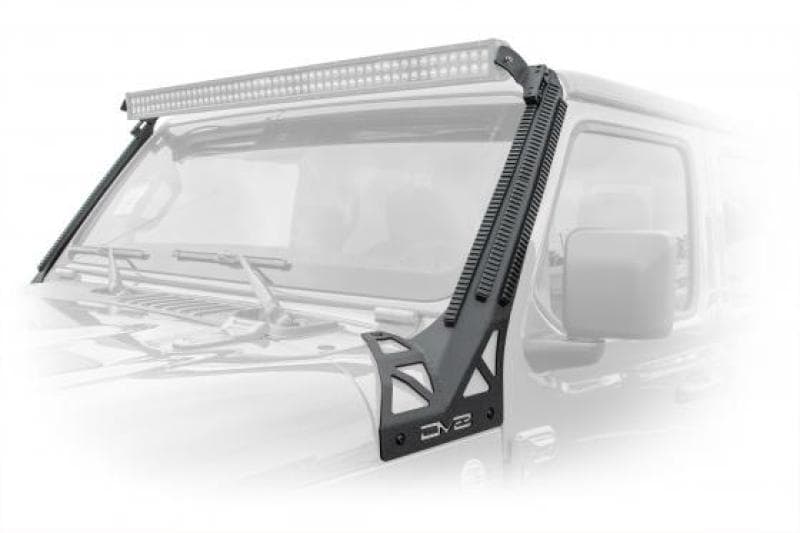DV8 Offroad Light Bar Mounts for Jeep JL/Gladiator 50" AR-15 Picatinny Rail S... - Image 2