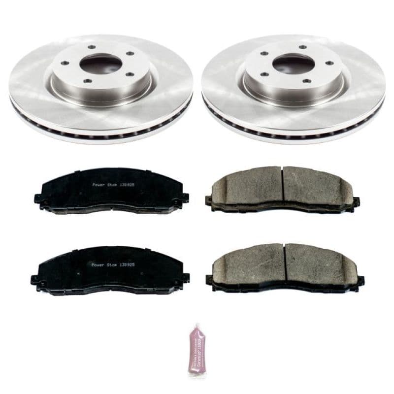 PowerStop Autospecialty Brake Kit with Z17 Ceramic Pads and Rotors