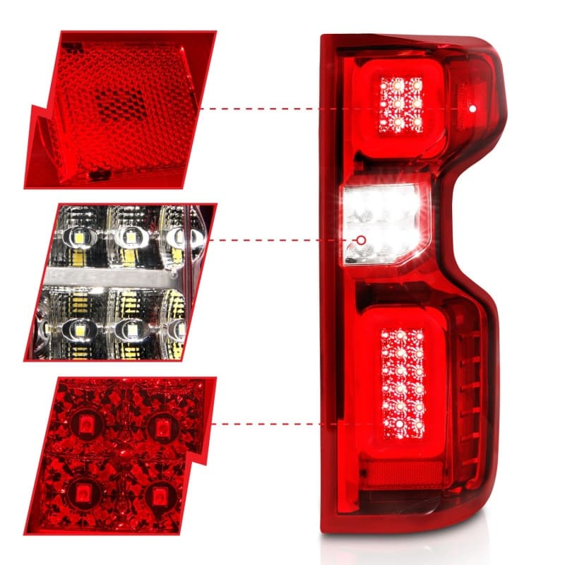 ANZO LED Taillights for Chevy C6 100% Street Legal - Image 4
