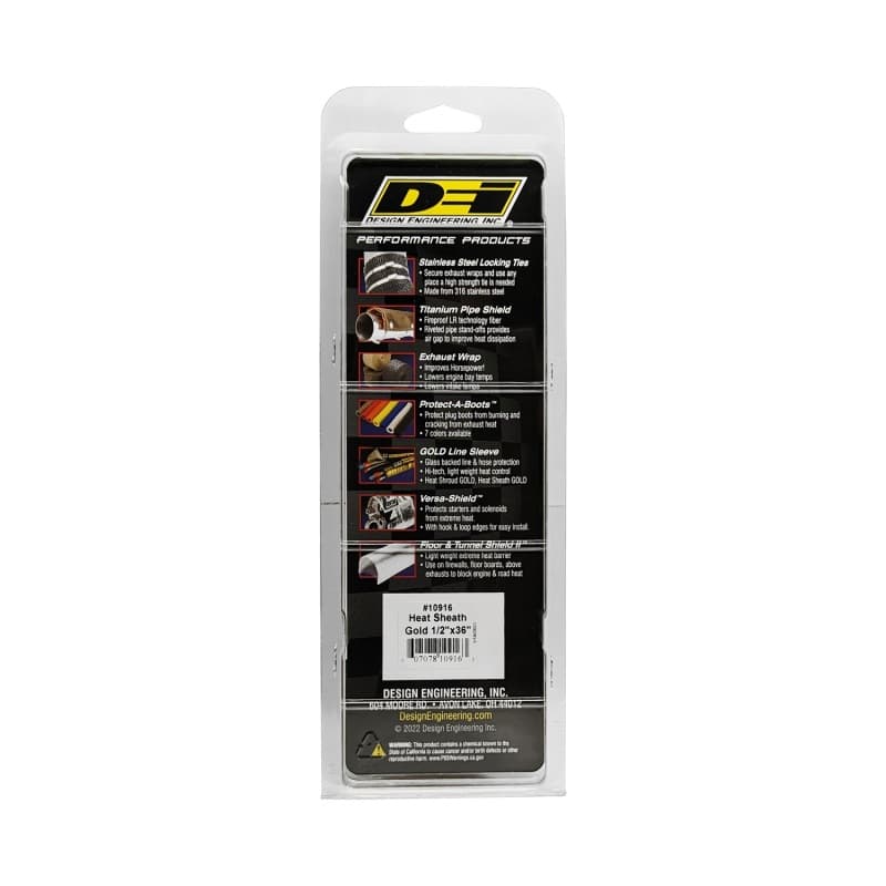 DEI Heat Sheath GOLD High Temp Polyimide Lamination with Glass Fiber Base - Image 3
