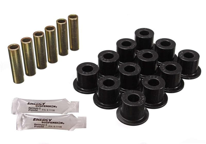 Energy Suspension Spring/Shackle Bushings Black Hyper-Flex Polyurethane - Image 4