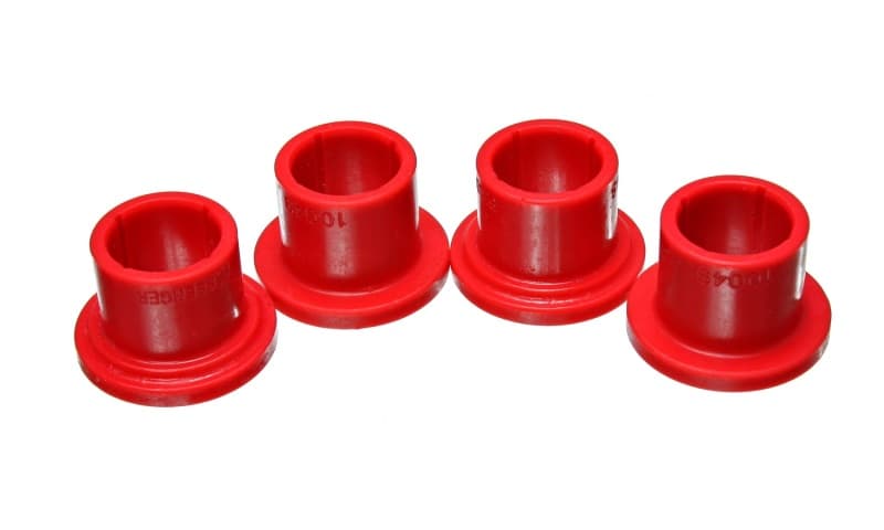 Energy Suspension Steering Rack Bushings Red Polyurethane
