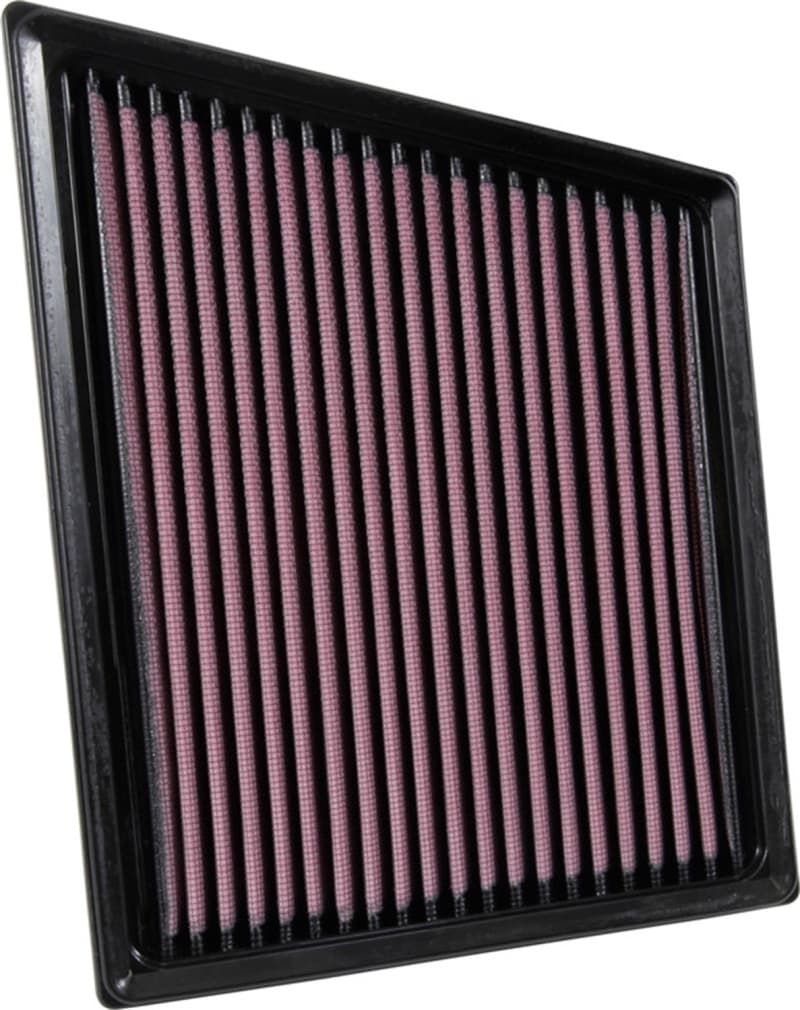 K&N Engineering Drop-In High-Flow Washable Air Filter for Universal Fit - Image 2