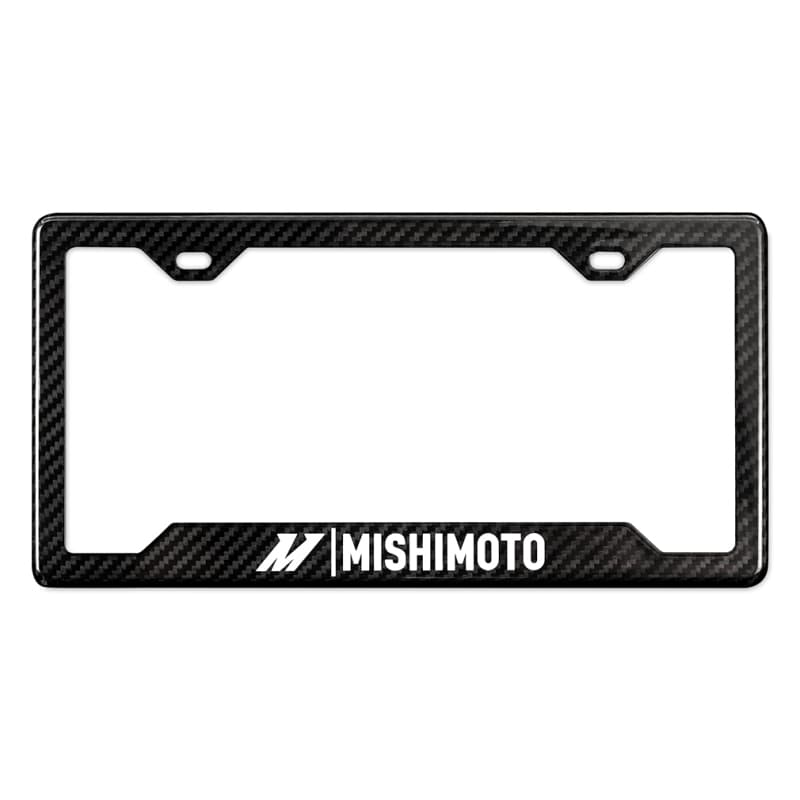 Mishimoto Carbon Fiber License Plate Frame 3K Twill Ultra-Light Ultra-Strong