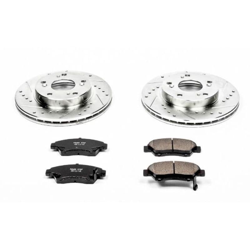 PowerStop Z23 Evolution Sport Brake Kit for Daily Driver Carbon-Fiber Ceramic...