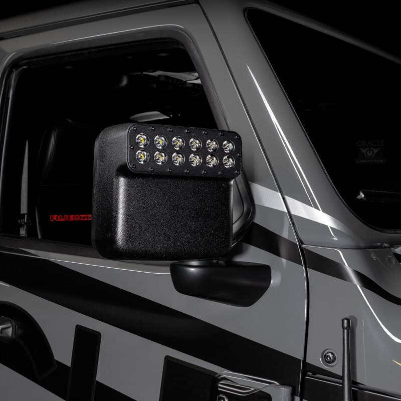 ORACLE Lighting Magnetic Cover for LED Off-Road Mirrors Heavy-Duty Magnetic P... - Image 5