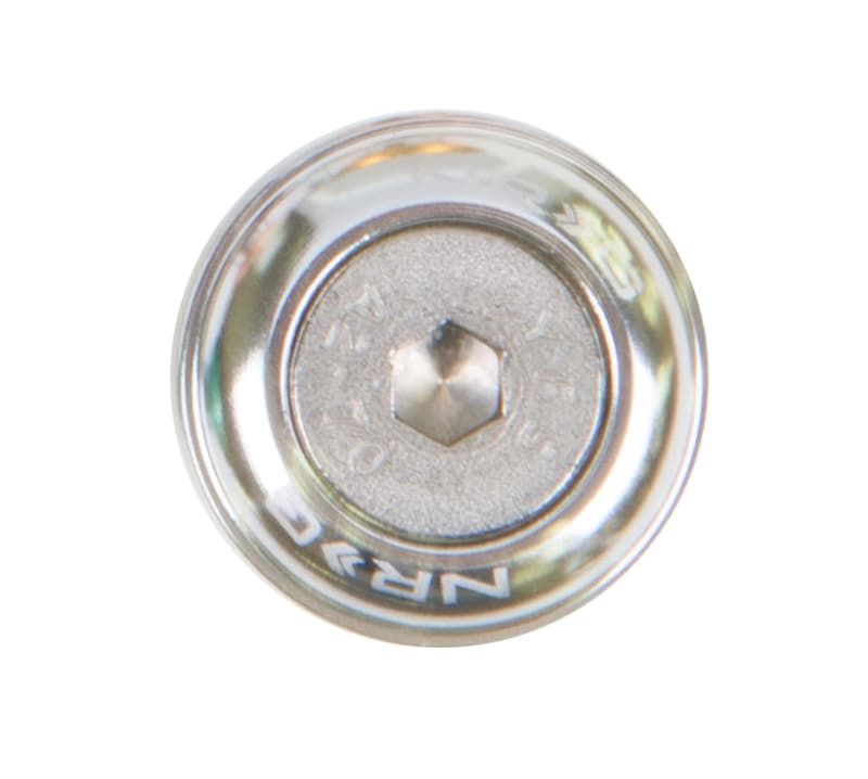 NRG Fender Washer Kit for Metal w/Rivets Silver Set of 10 FW-110SL - Image 2