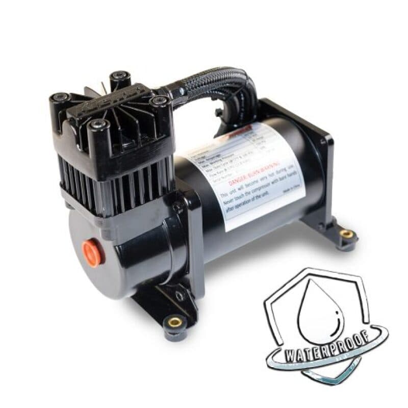 Kleinn Air Horns 12V Air Compressor for GMTRK-2 1.7 CFM 150 PSI Medium Duty - Image 2