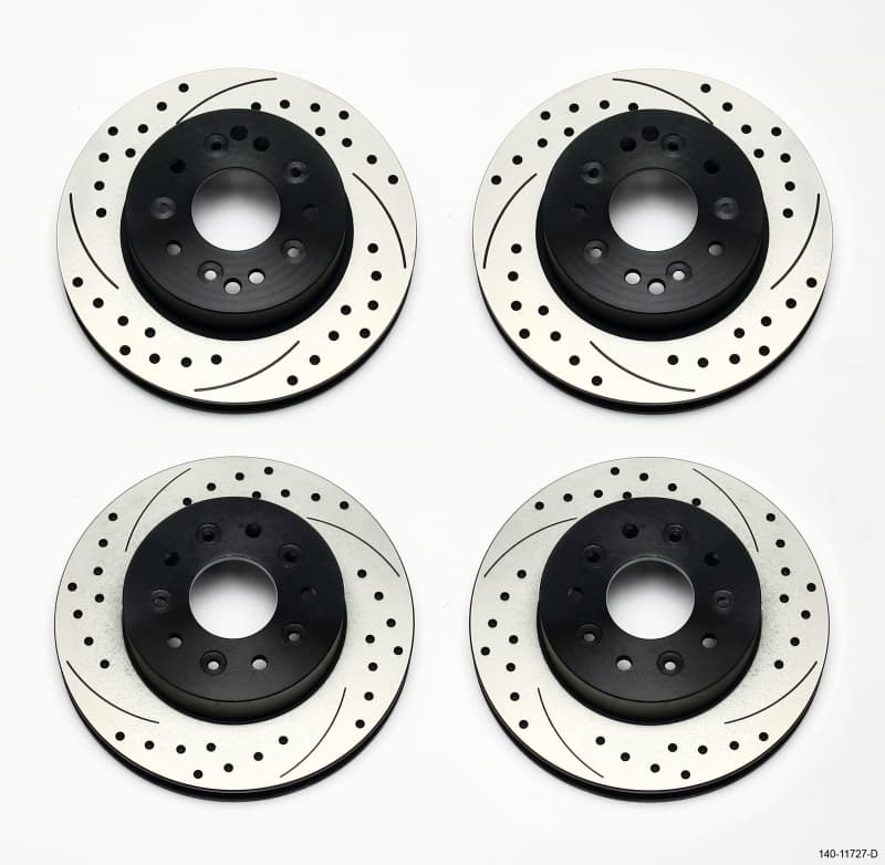 Wilwood ProMatrix Front and Rear Rotor Kit for OE Calipers High-Temp Durable