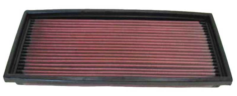 K&N Engineering Drop-In Air Filter Washable Reusable High-Flow for Multiple V...