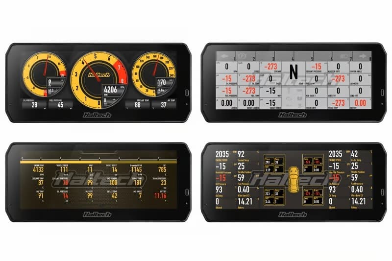 Haltech Digital Dash Kit 10in uC-10 with Cables & Accessories - Image 2