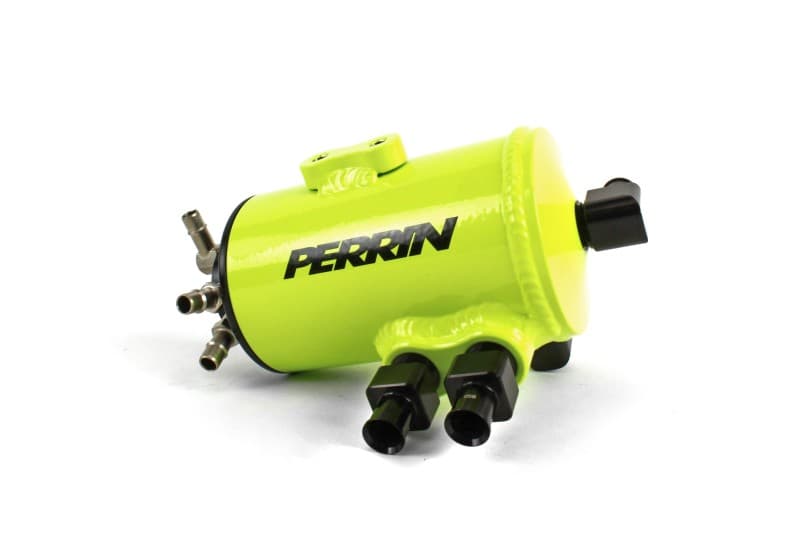 Perrin Performance Air Oil Separator for Subaru WRX/STI/LGT OBXT FMIC Neon Ye... - Image 3