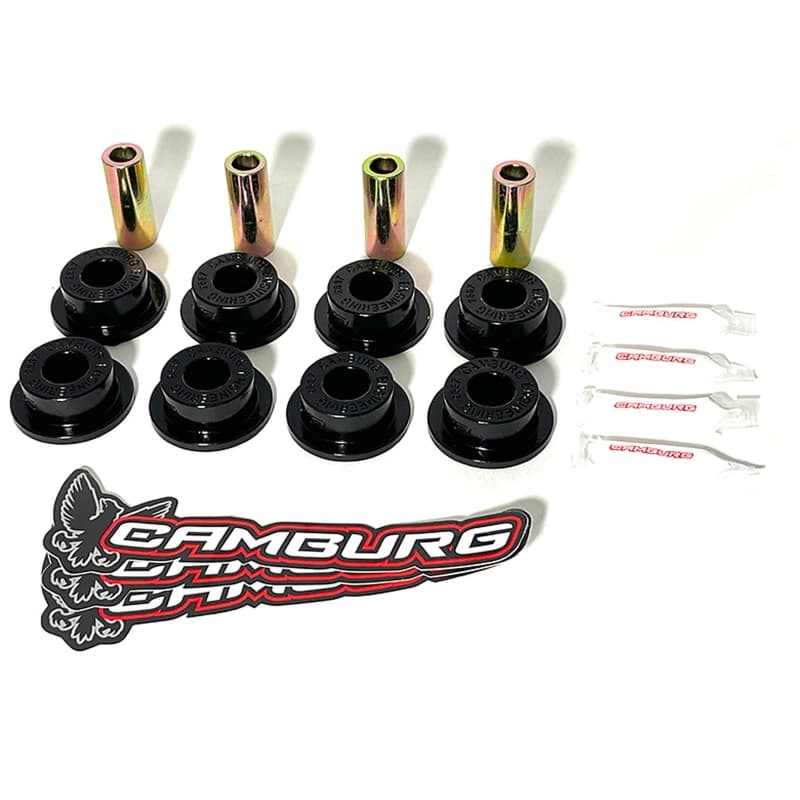 Camburg Upper Arm Bushing & Sleeve Rebuild Kit with Polyurethane Bushings