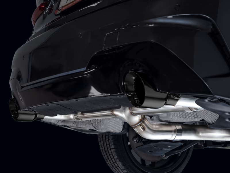 AWE Tuning Axle-Back Exhaust for B48 Engine 3" Single to Dual Tip - Image 2