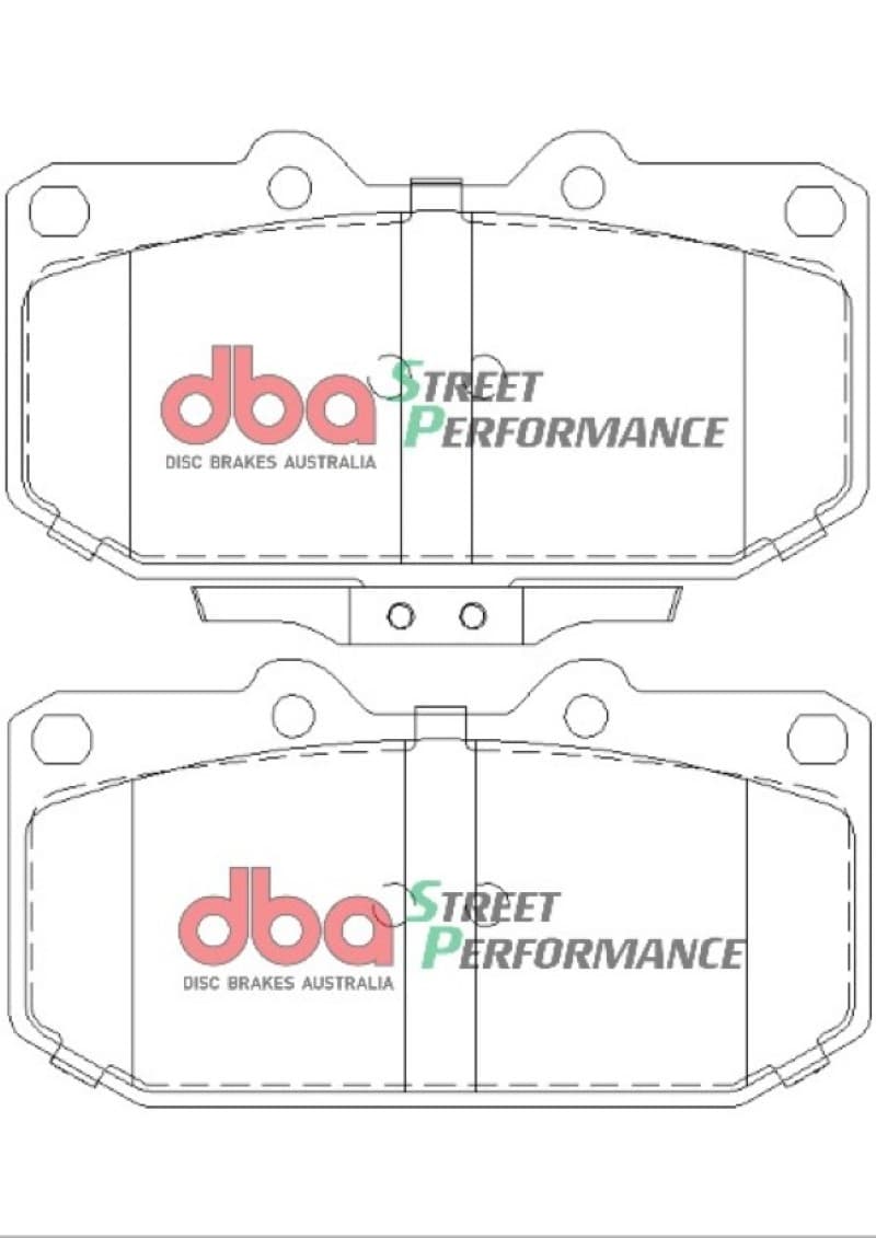 DBA SP500 Brake Pads for Daily Driver & Performance Vehicles Ultra-Low Dust - Image 2