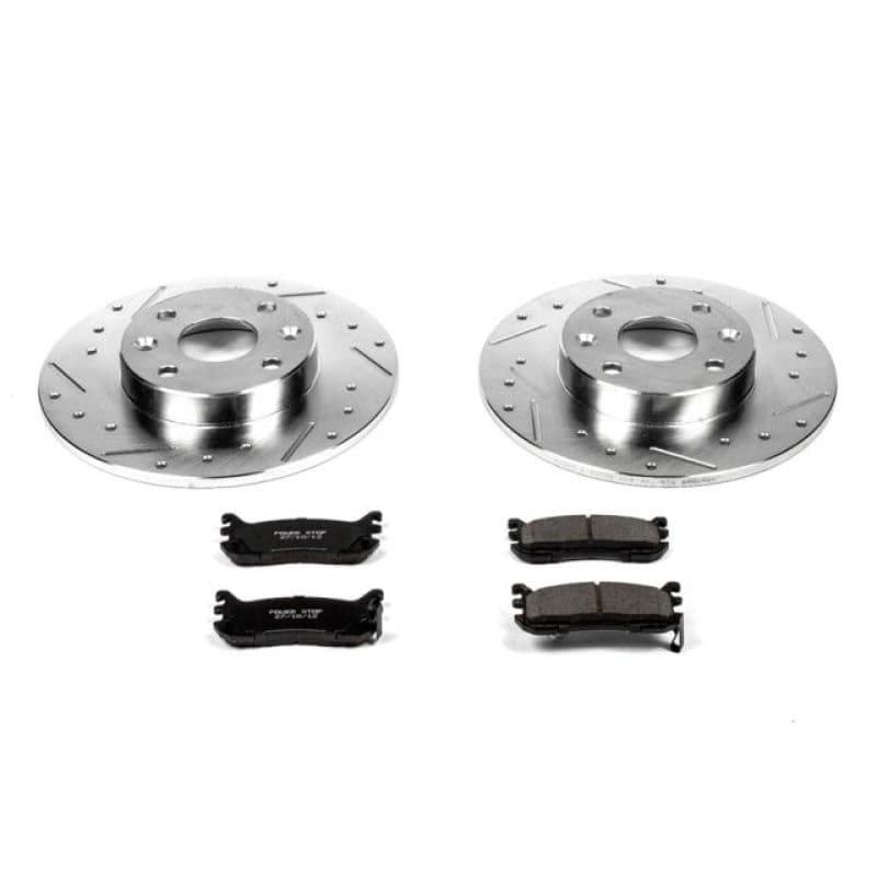 PowerStop Z23 Evolution Brake Kit for Daily Driver Carbon-Fiber Ceramic Pads