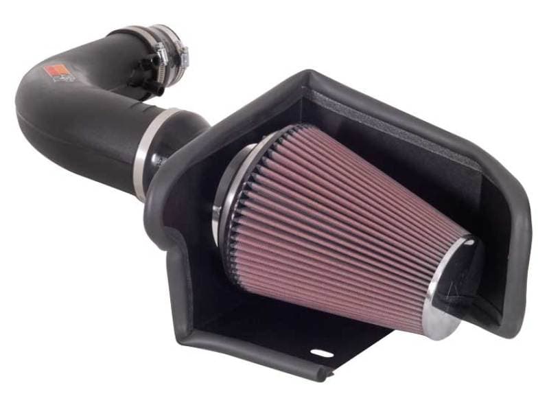 K&N Engineering 57 FIPK Air Intake for Multiple Vehicles HDPE Tube High-Flow ...