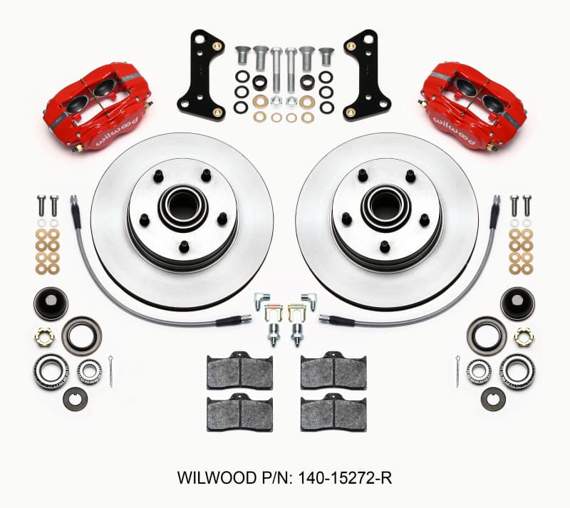 Wilwood Classic Series Front Disc Brake Kit for 1964-74 GM A-Body 4-Piston 11...
