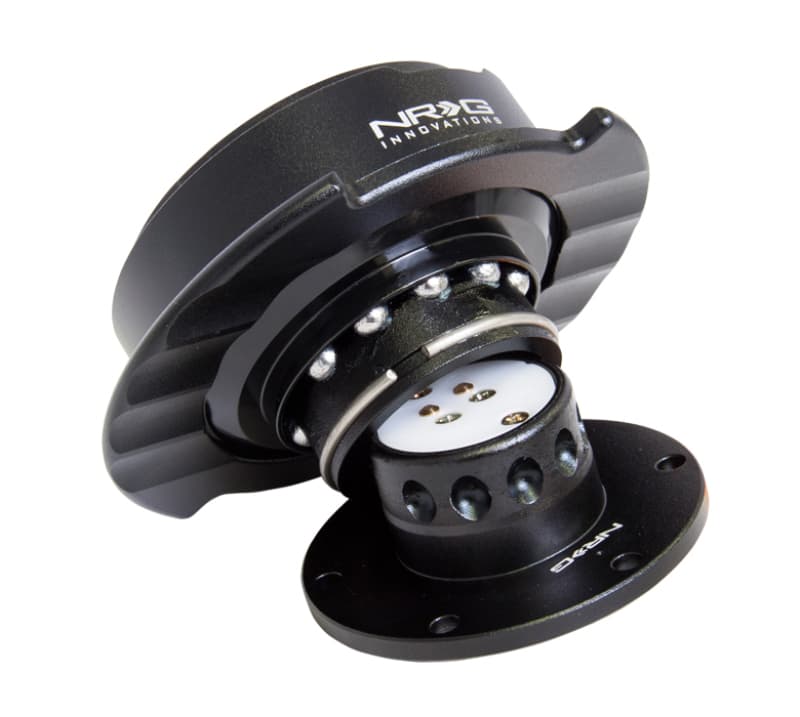 NRG Quick Release Kit Gen 2.5 Black with Finger Grooves - Image 2