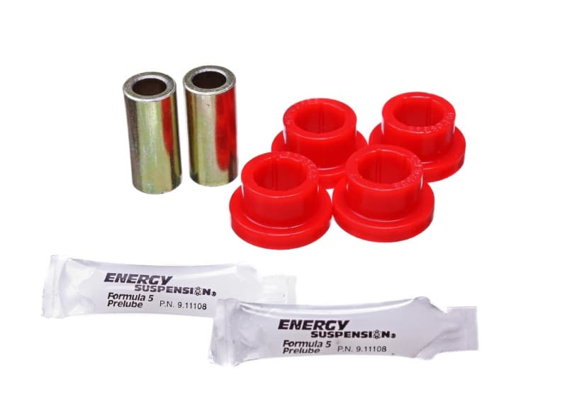 Energy Suspension Track Arm Bushings Hyper-Flex Polyurethane Red - Image 2