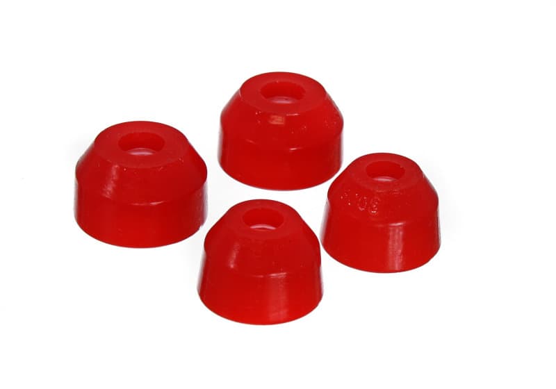 Energy Suspension Dust Boots for Tie Rod Ends Red Hyper-Flex Polyurethane - Image 3
